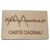 Carte cadeau pour les fêtes ou un anniversaire MATERIEL-AVENTURE