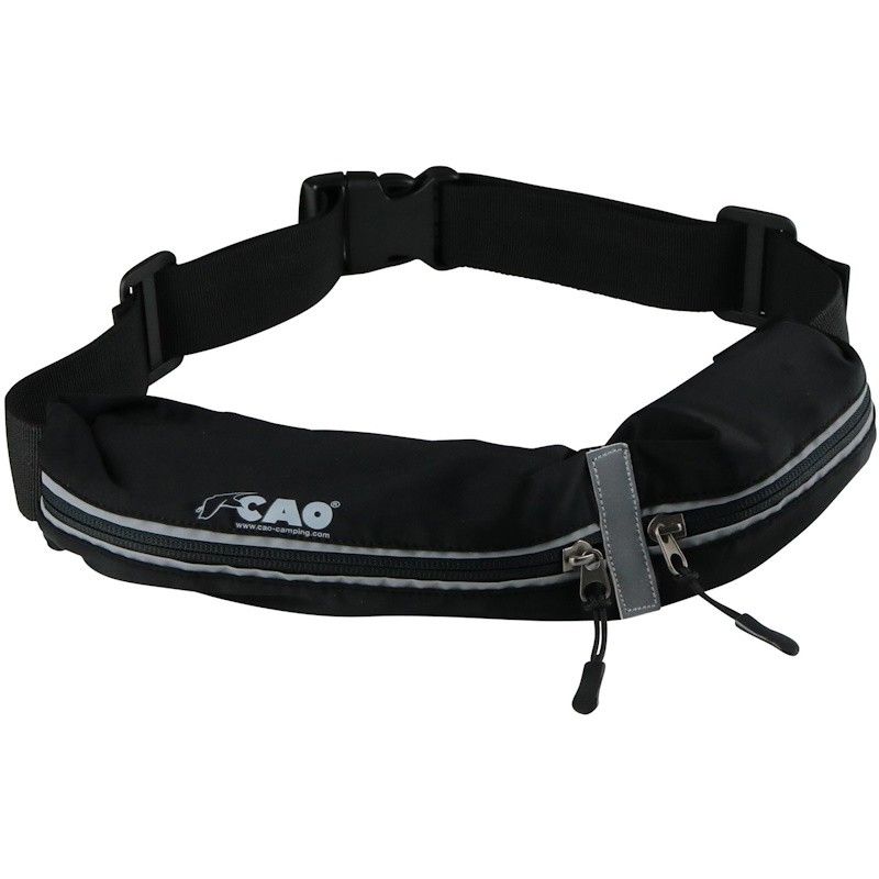 Ceinture cache billets 2 poches CAO noire