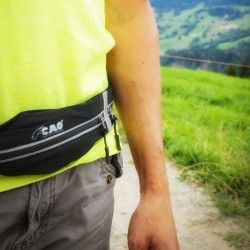 Ceinture double poche CAO noire