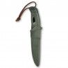Couteau avec pierre à feu Light My Fire FireKnife BIO vert Sage Green