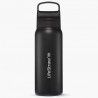 Gourde en acier inoxydable avec filtre à eau Lifestraw Go Stainless Steel 700 ml noire