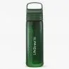 Gourde avec filtre à eau intégré Lifestraw Go Series 650 ml verte Terrace Green