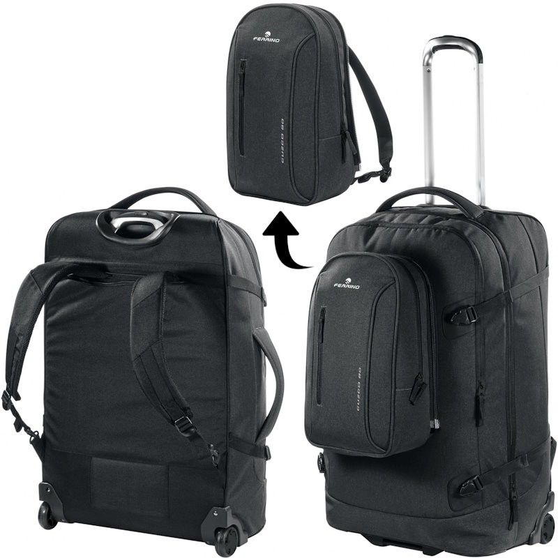 Sac de voyage Ferrino Cuzco 80 avec roulettes et bretelles