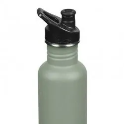 Gourde inox avec bouchon Sport Klean Kanteen Classic 0,5L kaki