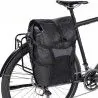 Sacoche de vélo Trailcargo Vaude noire compatible avec tout porte-bagage