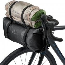 Sacoche étanche Vaude Trailfront II noire pour guidon de vélo