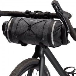 Sacoche de vélo Vaude Trailfront Compact noire pour guidon