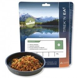 Plat lyophilisé végétarien Trek'n Eat Riz Cajun Jambalaya aux légumes