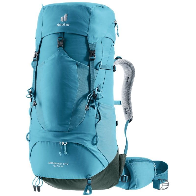 Sac à dos trekking femme Deuter Aircontact Lite 35+10 SL bleu Lagoon Ivy