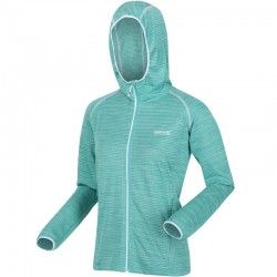 Micro-polaire avec capuche Regatta Women Yonder Hoodie turquoise