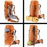 Sac à dos Deuter Aircontact Core 35 litres Chestnut Umbra
