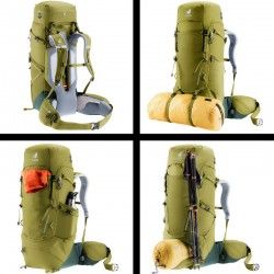 Sac Aircontact Core 40+10 Deuter Cactus Ivy