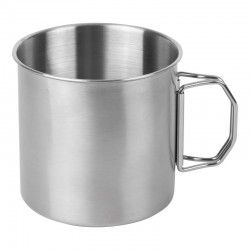 Tasse quart inox avec poignée rabattable CAO 35 cl