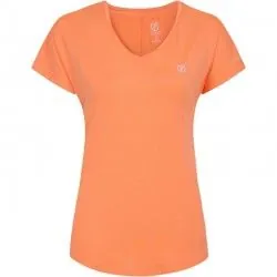 T-shirt de fitness pour femme Dare2b Vigilant Tee orange Live Wire