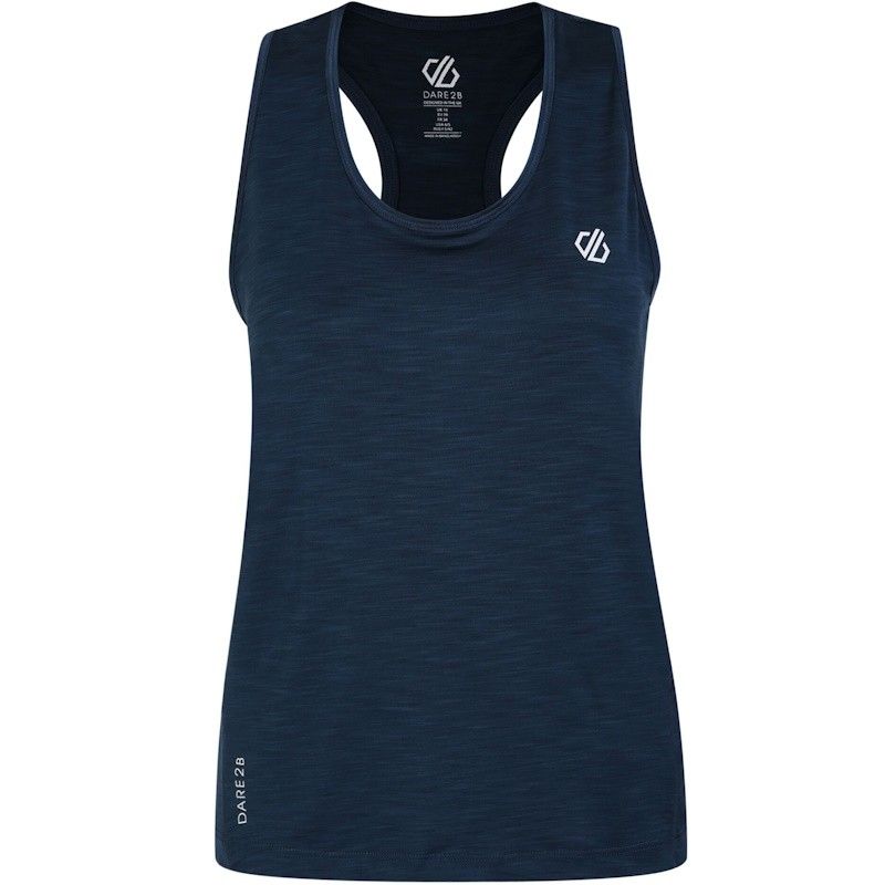 T-shirt femme Dare2b Modernize II Vest bleu