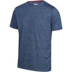 T-shirt respirant de randonnée Regatta Fingal Edition bleu pour homme