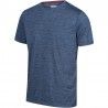 T-shirt respirant de randonnée Regatta Fingal Edition bleu pour homme