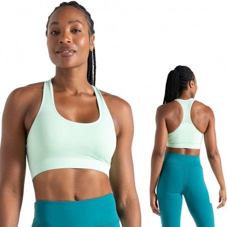Brassière de fitness Dare2b Don’t Sweat vert menthe Mint Green Brassière de fitness Dare2b Don’t Sweat vert menthe Mint Green