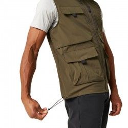 Gilet déperlant pour voyager Regatta Travel Packaway B/W vert kaki
