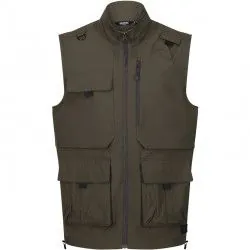 Gilet sans manches de randonnée Regatta Travel Packaway vert kaki