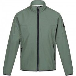 Veste déperlante de randonnée Regatta Prestfield verte