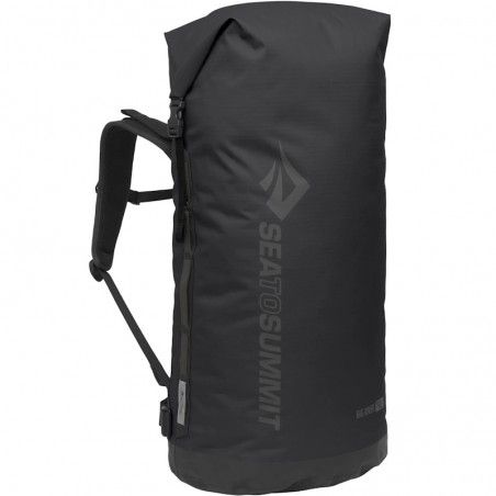 Sac à dos étanche Big River Dry Backpack 75L Sea to Summit noir Sac à dos étanche Big River Dry Backpack 75L Sea to Summit noir
