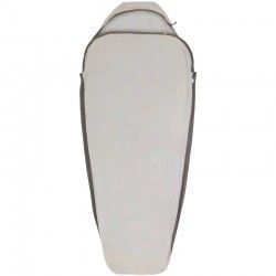Drap de couchage en soie Sea to Summit Silk Blend Liner Mummy Compact