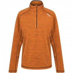 T-shirt thermique micro-polaire de trek Regatta Yonder orange