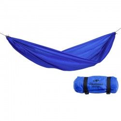 Hamac 1 personne Amazonas Travel Set Blue avec kit de fixation