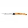 Couteau pliant Opinel N°10 Effilé avec manche en bois d'olivier