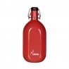 Gourde avec bouchon canette Laken alu 1 litre rouge