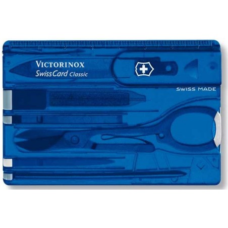 SwissCard Classic Victorinox bleu