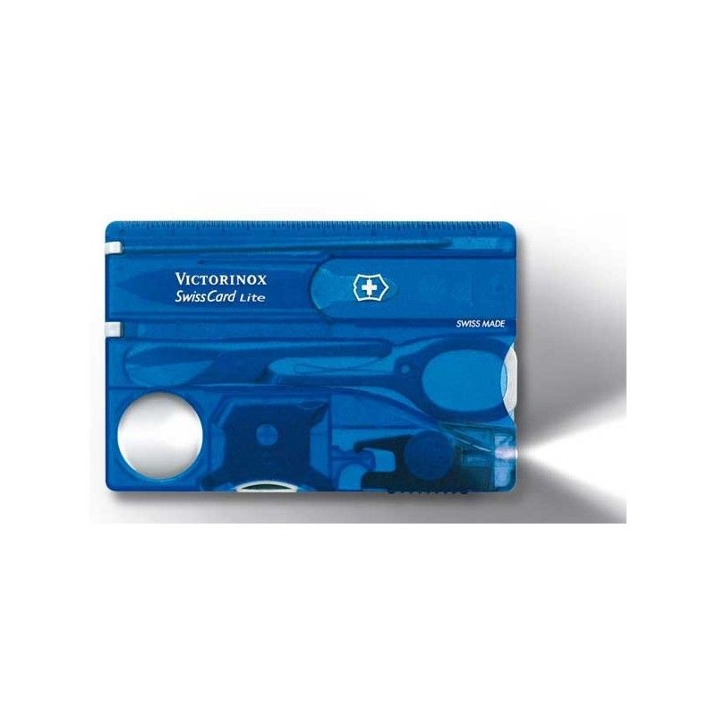 SwissCard Lite Victorinox bleu