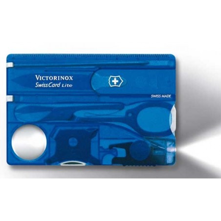SwissCard Lite Victorinox bleu