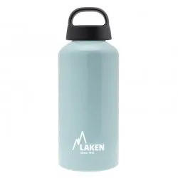 Gourde en aluminium  fabriquée en Europe Laken Classic 0,6 litre bleue