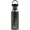 Gourde Laken Alu Basic 0,75 L granite avec bouchon Oasis