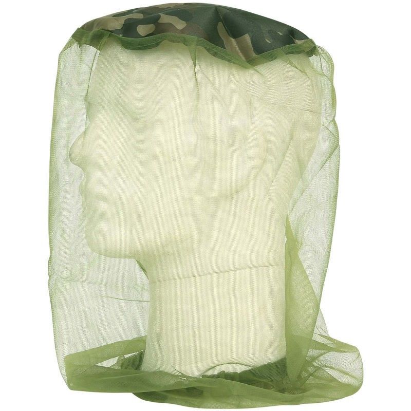 Moustiquaire de tête vert armée et camouflage BCB