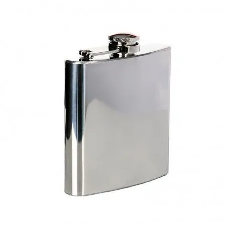 Flasque en acier inoxydable Fosco Industries Stainless Steel Flask 6 oz 170 ml Flasque en acier inoxydable Fosco Industries Stainless Steel Flask 6 oz 170 ml