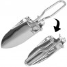 Mini pelle pliable en acier inoxydable Fosco Mini Folding Shovel