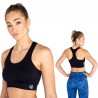 Brassière de fitness Dare2b Don’t Sweat It noire Black