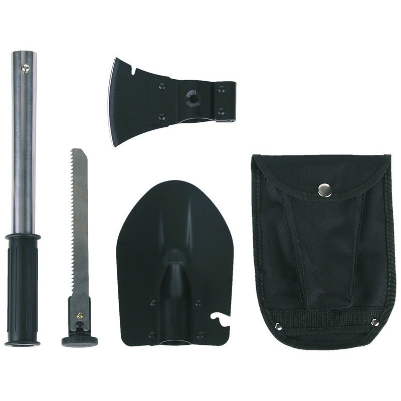 Pelle multifonction avec scie et hache Fosco Convertible Shovel