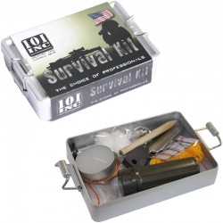 Boite de survie 101 Inc Survival Kit