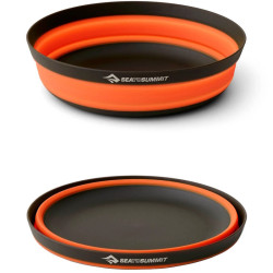 Bol pliant de randonnée Frontier Collapsible Bowl L orange Sea to Summit