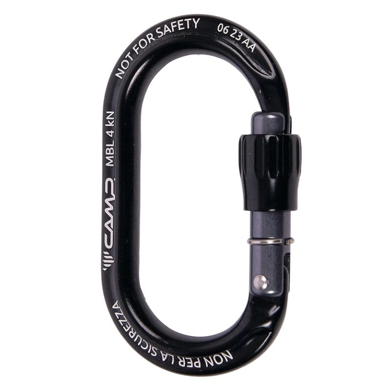 Mousqueton à vis porte accessoire Camp Ekto Lock noir