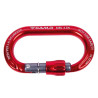 Mousqueton à vis porte-clés rouge Ekto Lock Camp