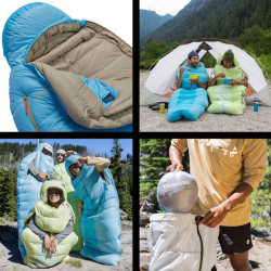 Sac de couchage avec ouvertures au niveau des bras Thermarest Boost 650 20F / -6C
