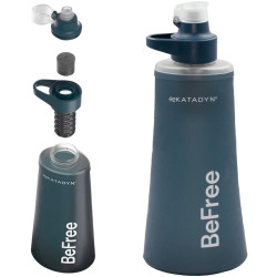 Gourde filtrante Katadyn BeFree AC 1L BLUE bleue