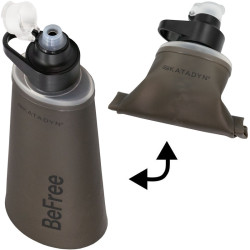 Gourde filtrante souple BeFree AC 1 litre Black Katadyn