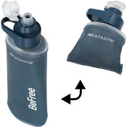 Gourde souple avec filtre BeFree AC Katadyn 0,5 litre bleue