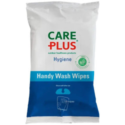 Lingettes nettoyantes biodégradables Care Plus Handy Wash Wipes en lot de 10